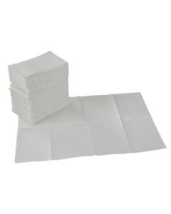 Table Towel 50st papier/plastic Wit