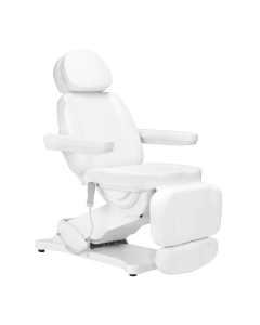 Behandelstoel elektrisch classic 3 wit verwarming