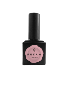 Gel polish pink sand