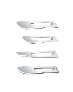HI Cut Steriele SWISS Carbon Scalpelmesjes Nr. 20 100 stuks