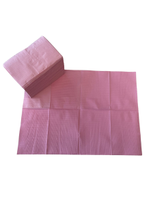 Dental towels roze 125st