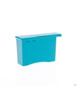 Container gebruikte mesjes blauw