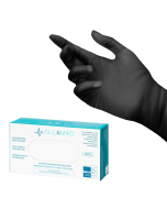 Nitril handschoenen zwart S
